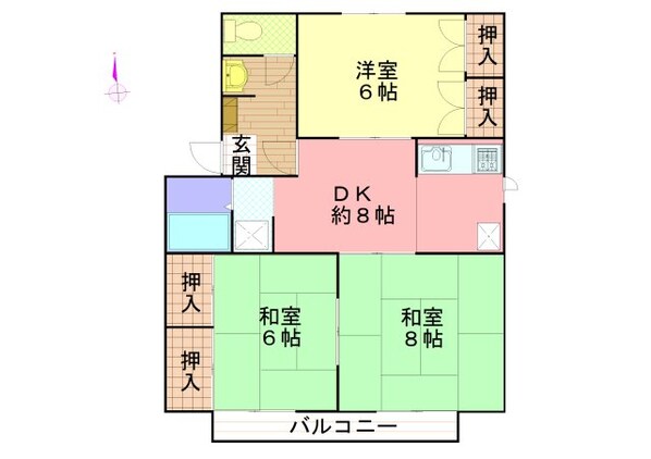 本郷駅 徒歩12分 1階の物件間取画像